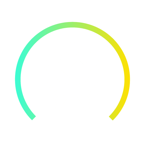 Circular progress bar with a checkmark badge icon in the center.
